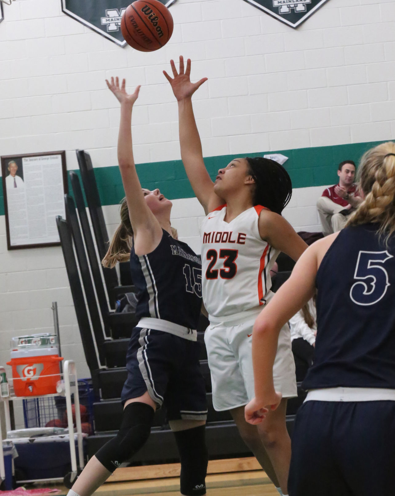Middle Manasquan girls basketball